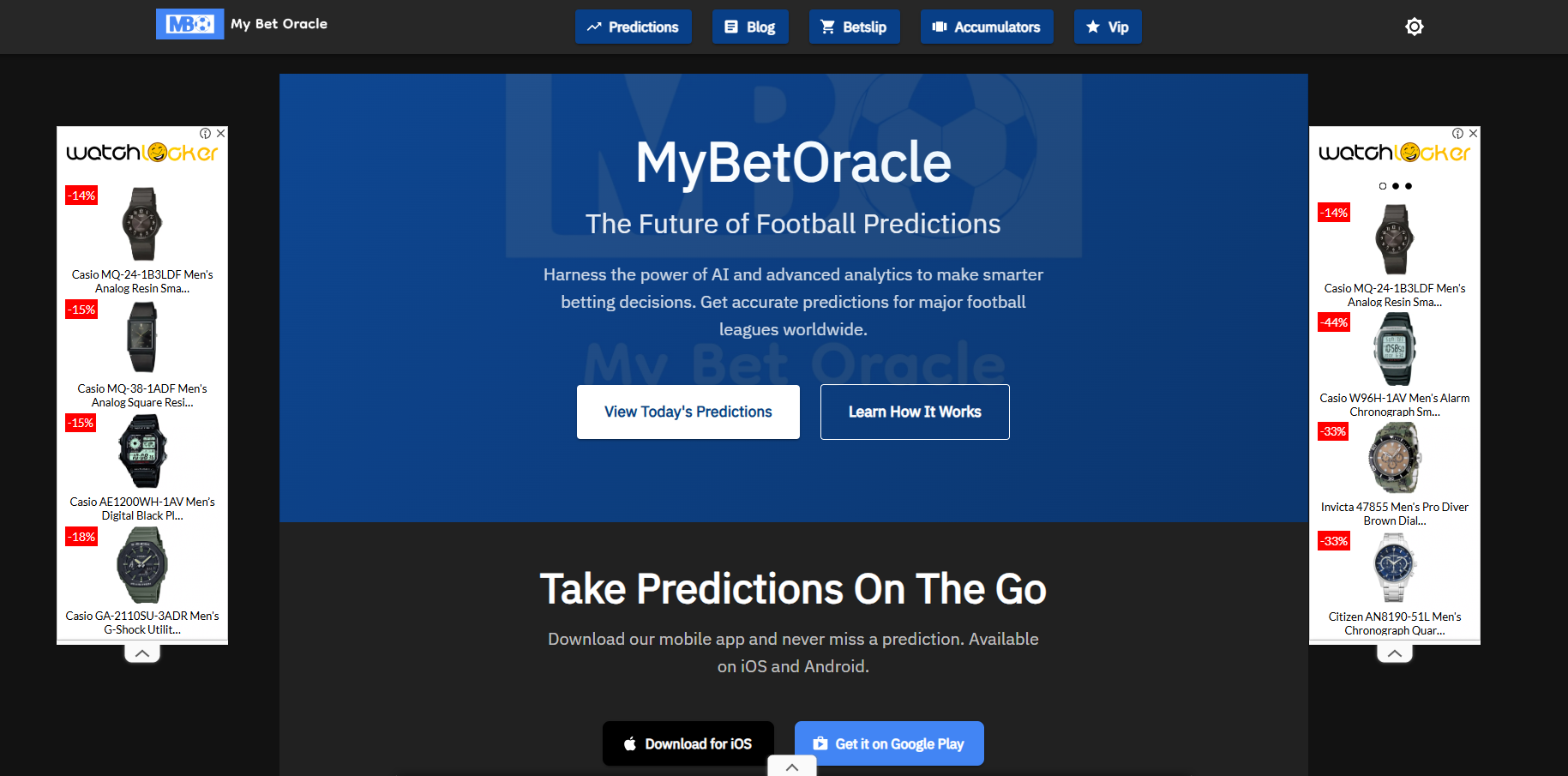 MyBetOracle - Sports Predictions Platform